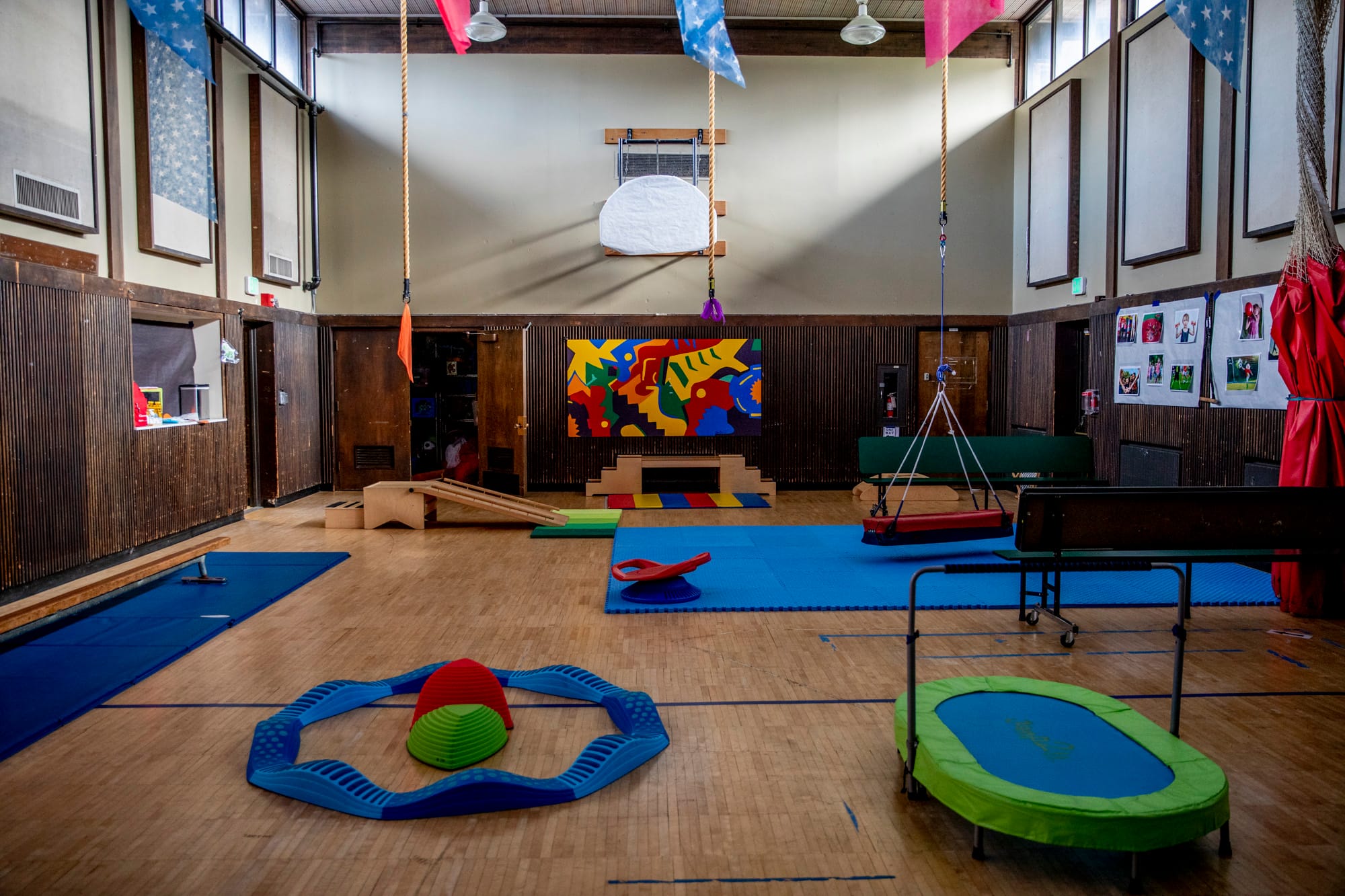 An empty play area
