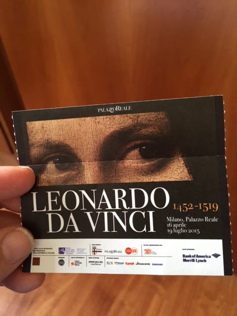 Leonardo da Vinci ticket