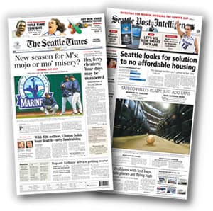 The Seattle Times and Seattle Post-Intelligencer.