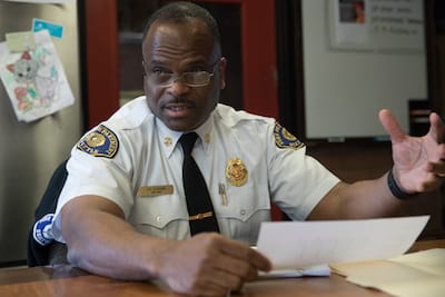 Seattle Fire Chief Harold Scoggins