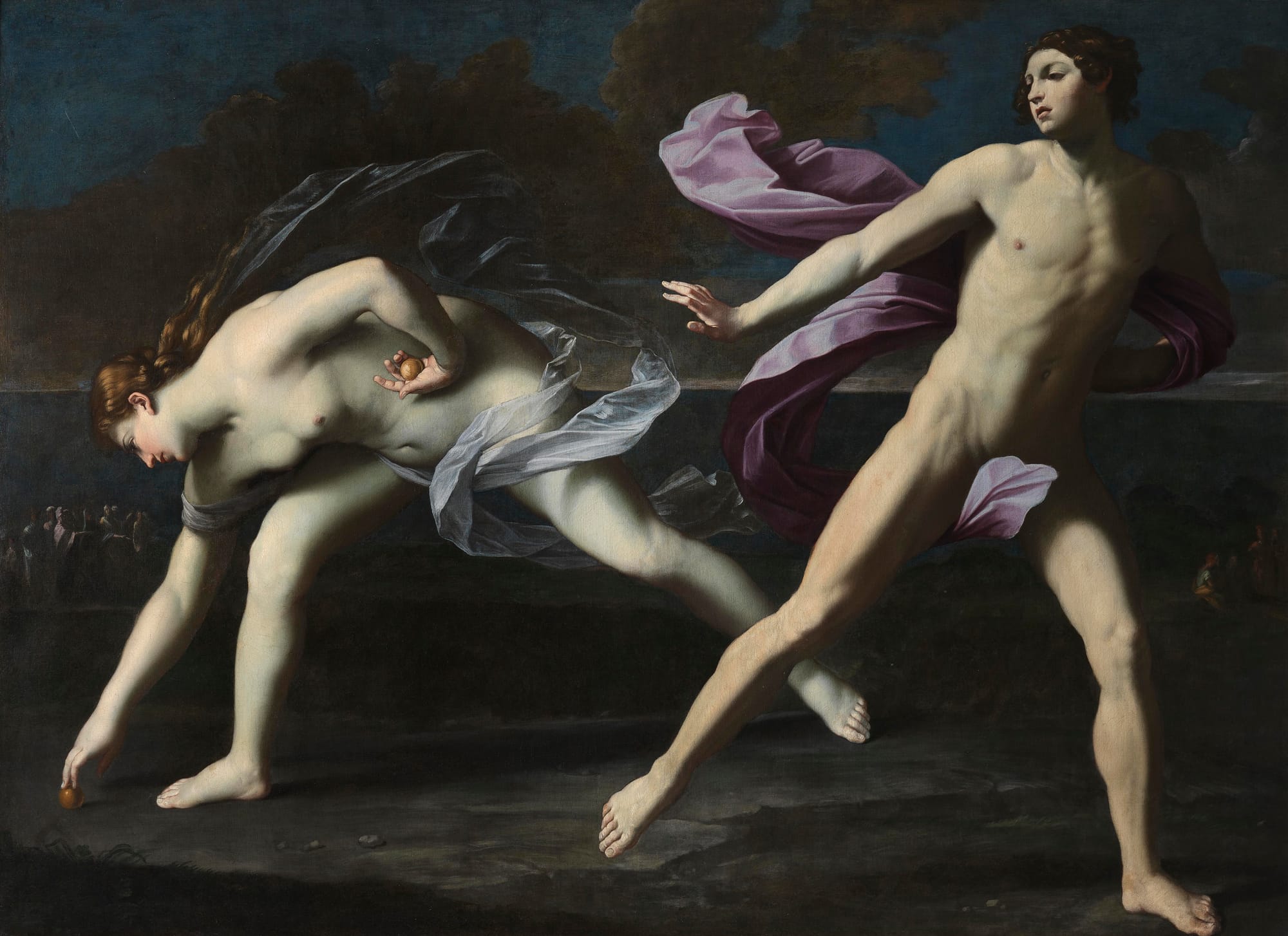 Guido Reni's rendition of the myth of Atalanta and Hippomenes 