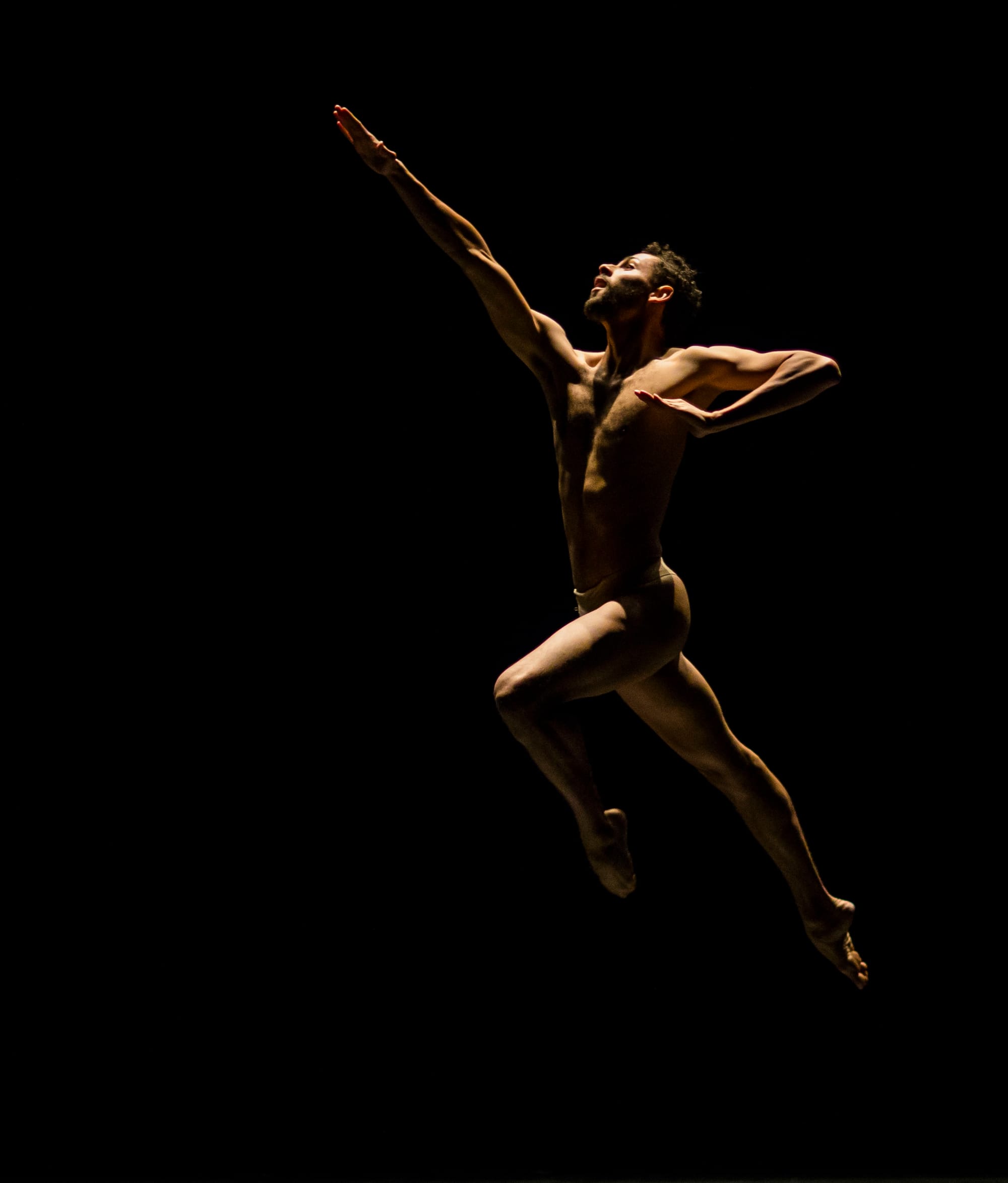 Hubbard Street Dance Chicago’s Jonathan Fredrickson in “PacoPepePluto” by choreographer Alejandro Cerrudo