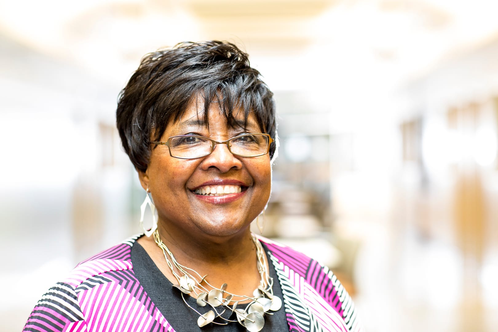 Margaret Spearmon, chief officer of Community Engagement and Diversity at the School of Social Work, oversees Communities in Action