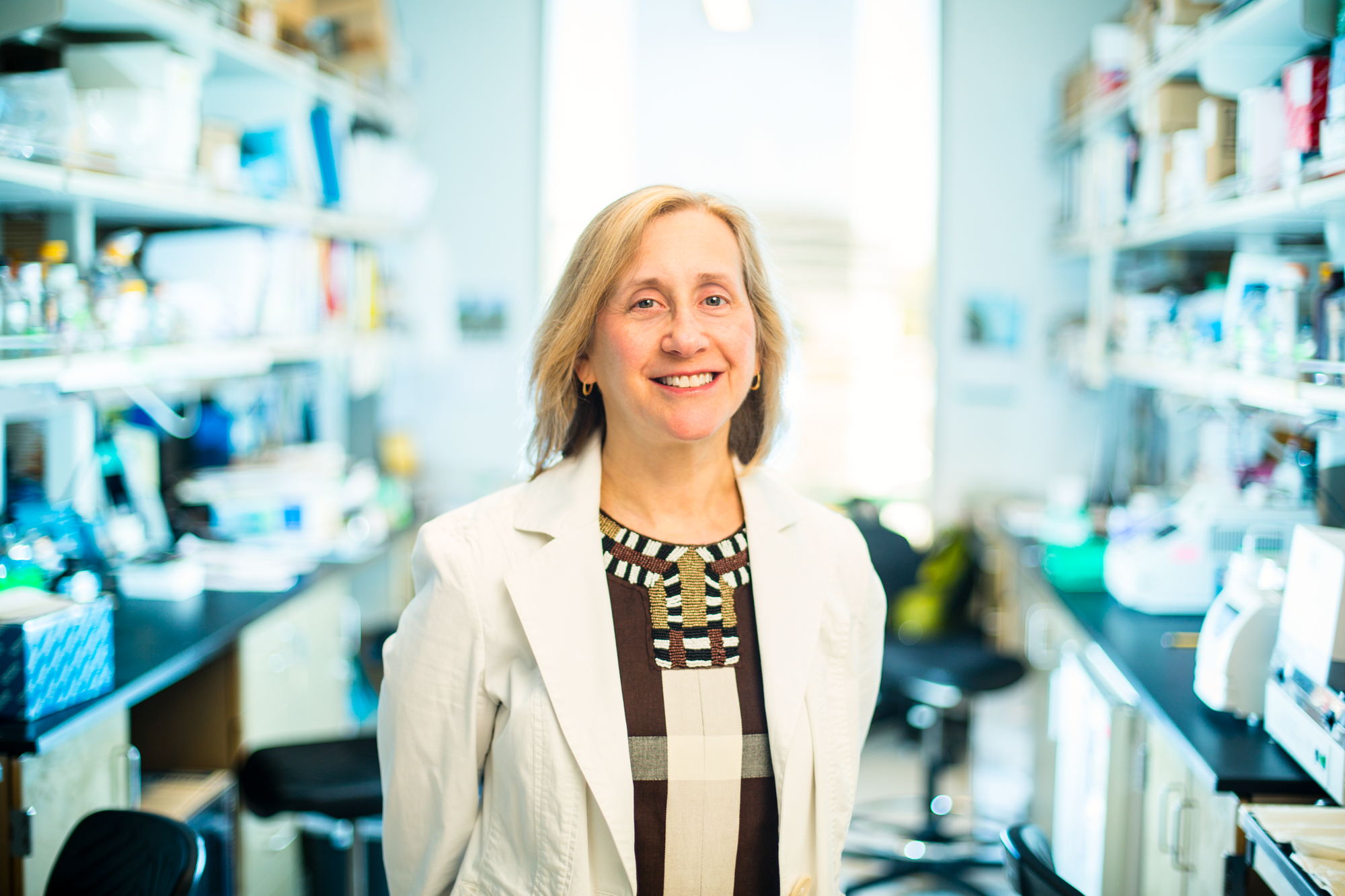 Dr. Pamela Becker,an M.D., Ph.D. hematologist with UW Medicine, specializes in blood cancer.