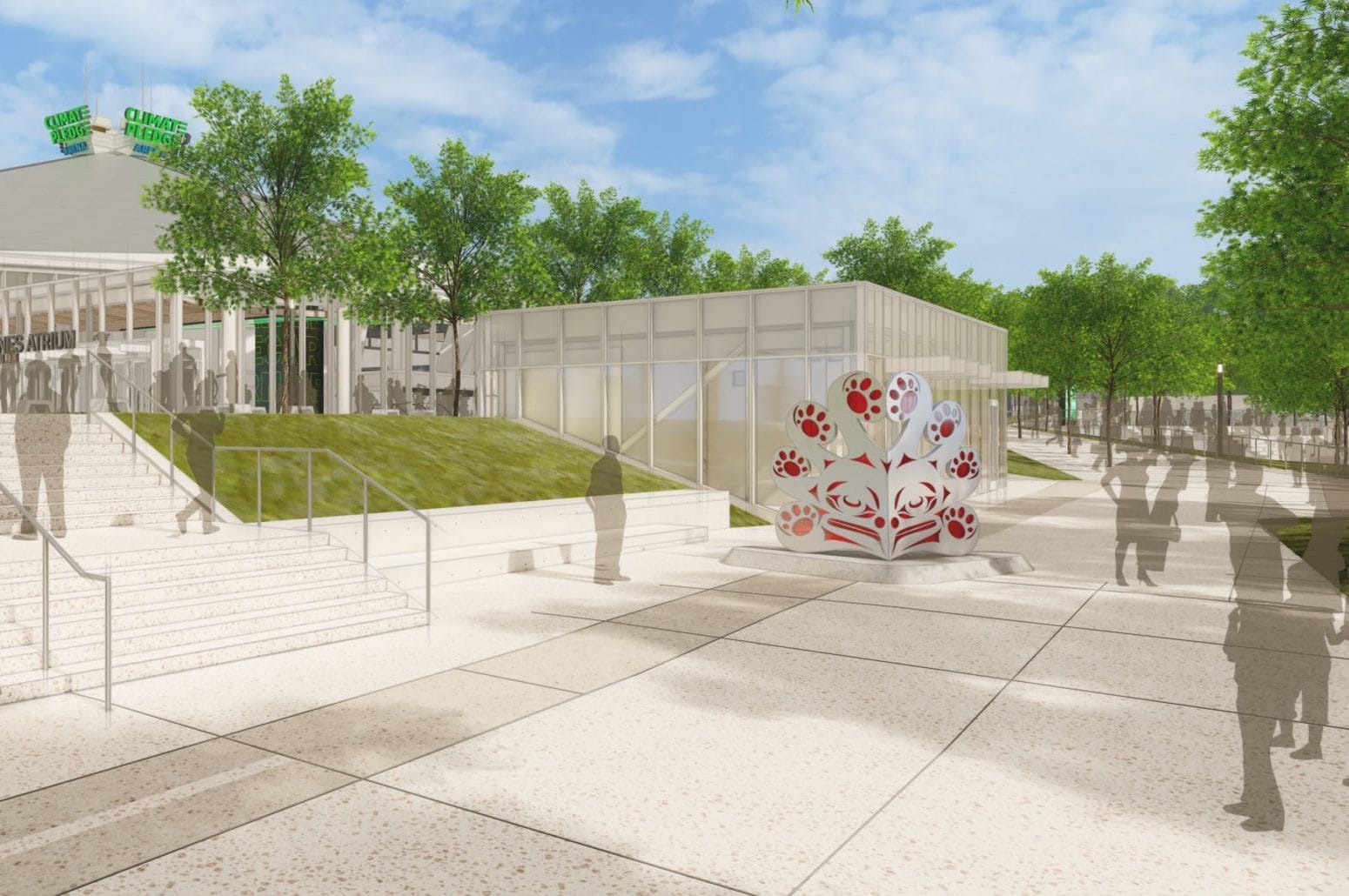 Apartment building renderings