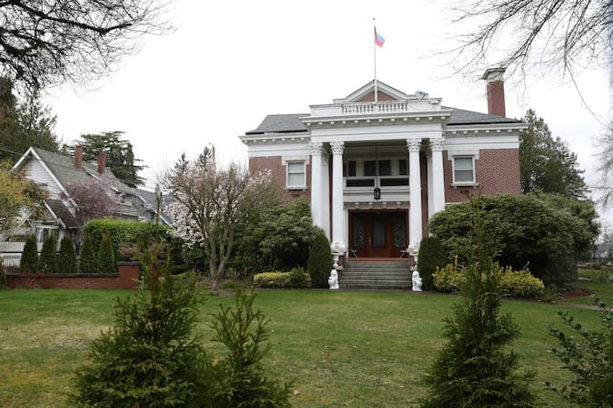 The Russian consul's residence