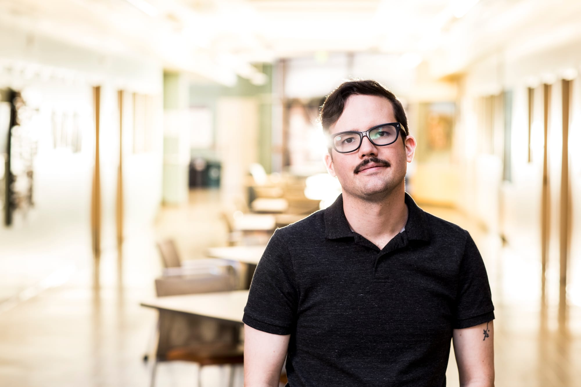 Stephan Blount, a second-year master’s candidate at the School of Social Work, is helping implement CTC principles through Communities in Action.