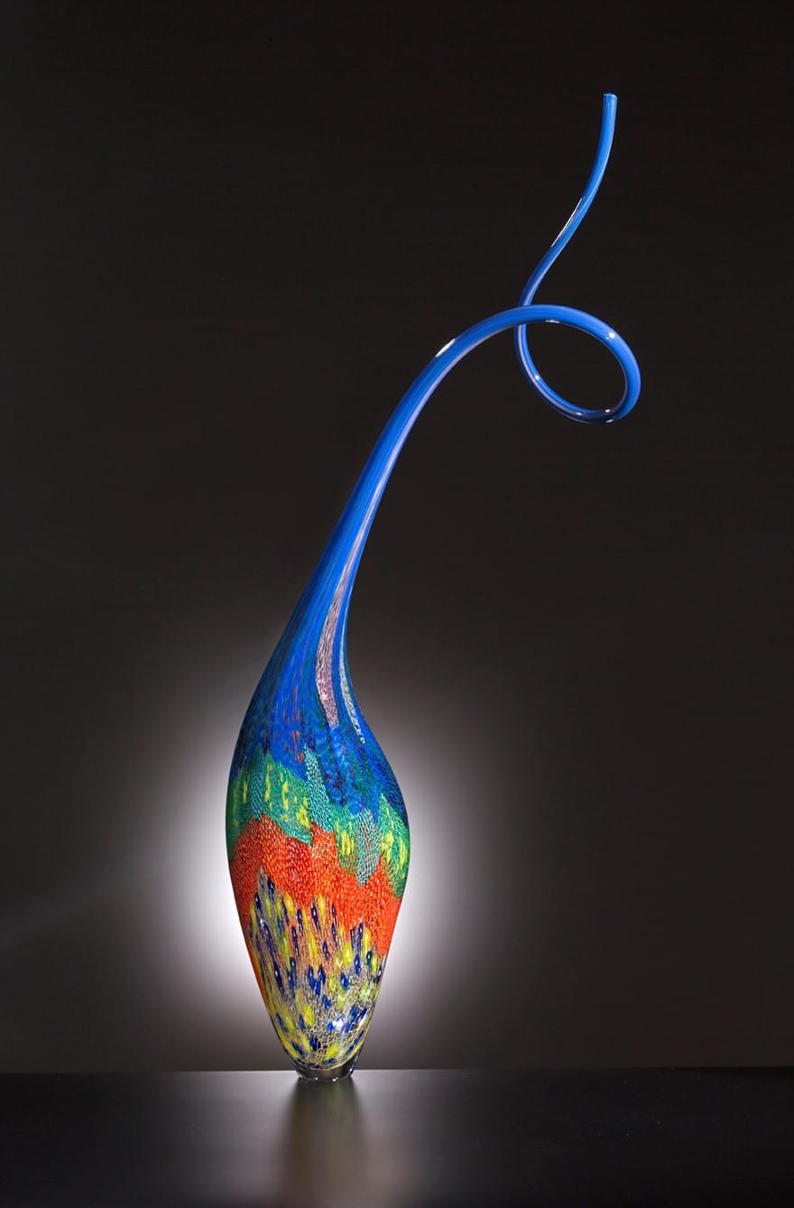 Lino Tagliapietra, “Dinosaur,” glass 