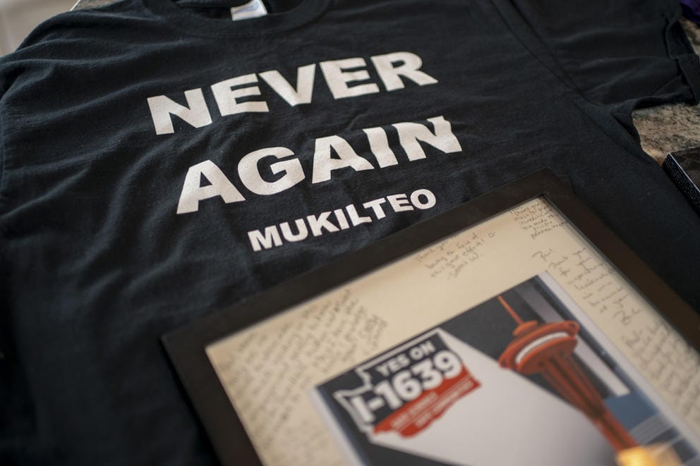 A black shirt with the words