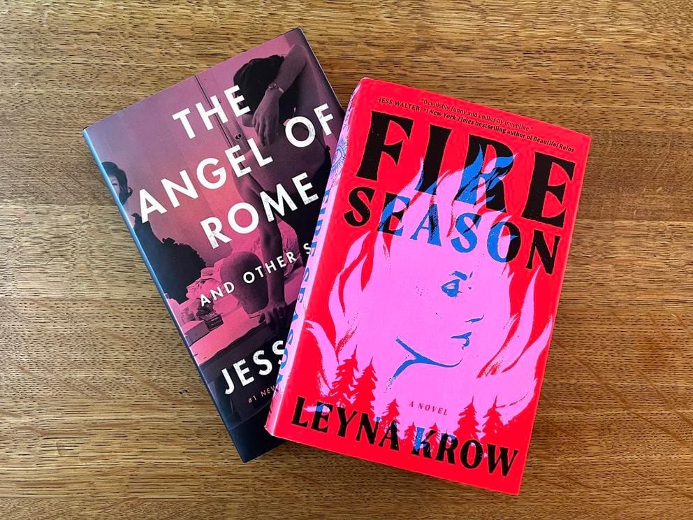 a stack of 2 books