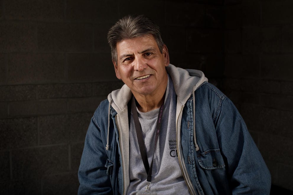 Carlos Espejel at Salvation Army William Booth Center in Seattle, May 24, 2018.