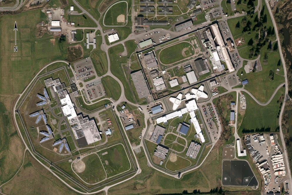 aerial view of the Monroe Correctional Complex