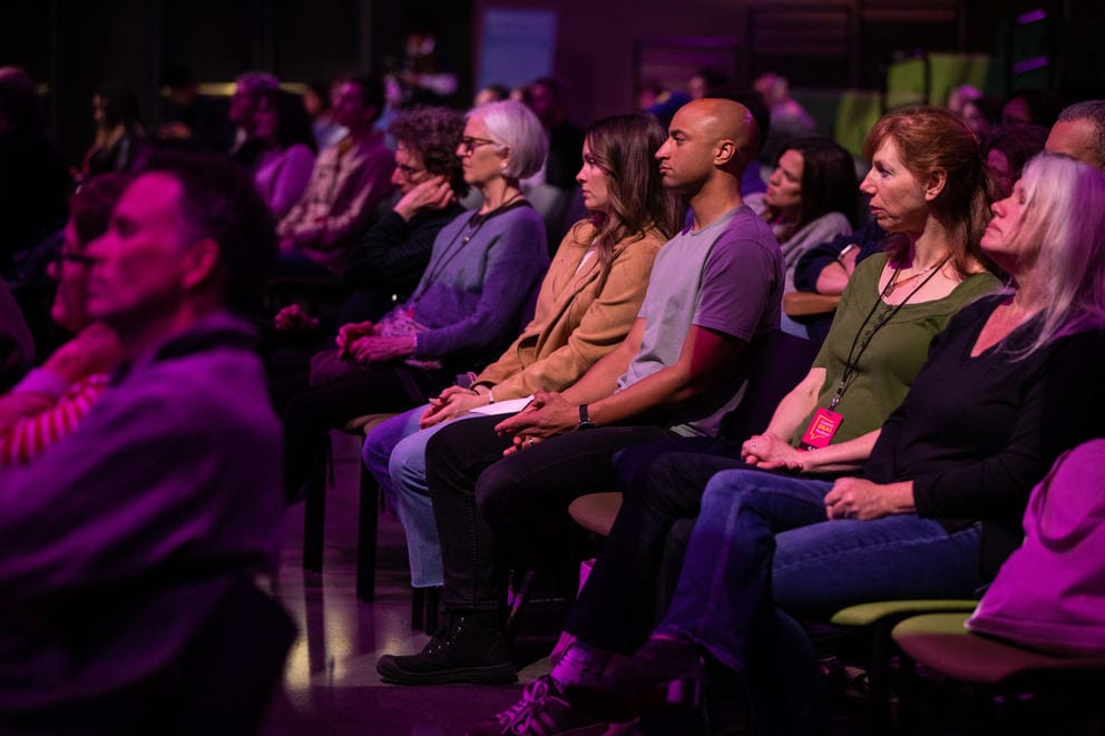 members of the audience