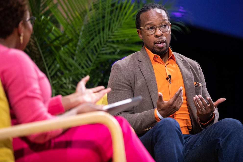 Ibram X. Kendi speaks with journalist Audie Cornish