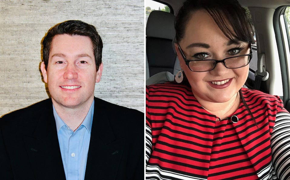 Reedy Berg and Holly Cousens