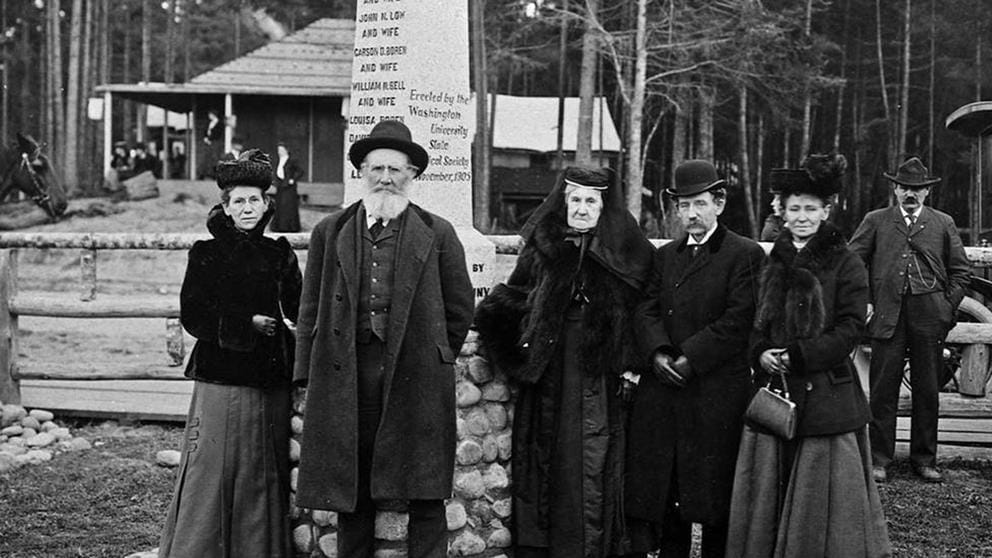 Members of Denny Party in 1905