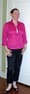 What she's wearing: a designer's own knock-off