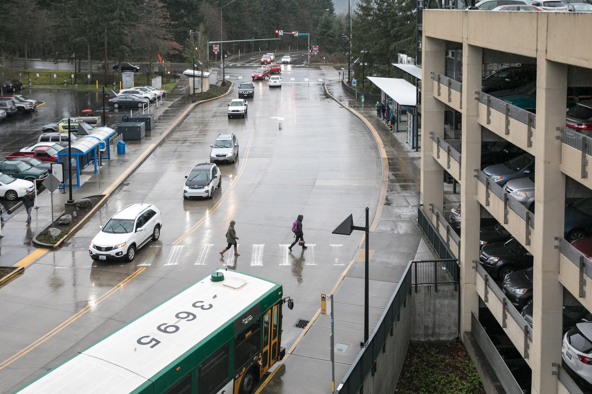 The Mountlake Terrace park and ride 
