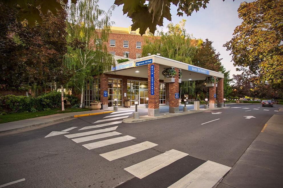 The front of Multicare Yakima Memorial Hospital