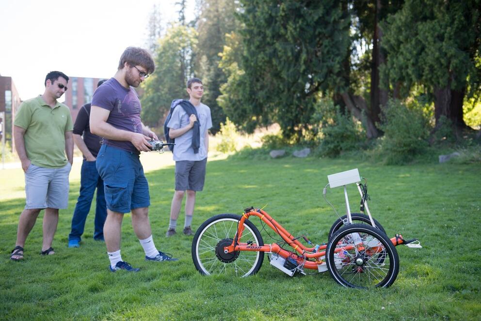 self-driving bike