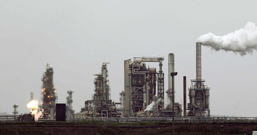 The Tesoro Corp. refinery in Anacortes, Washington