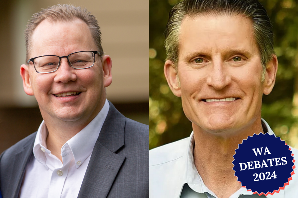 Chris Reykdal and David Olson