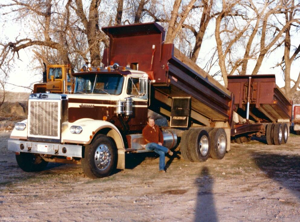 The author's father owned and operated a successful construction company for decades before retiring in the late 1990s.