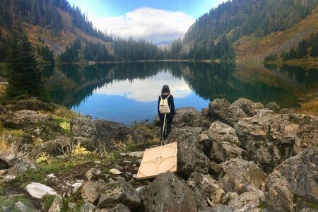 Margie Livingston at Lake 22